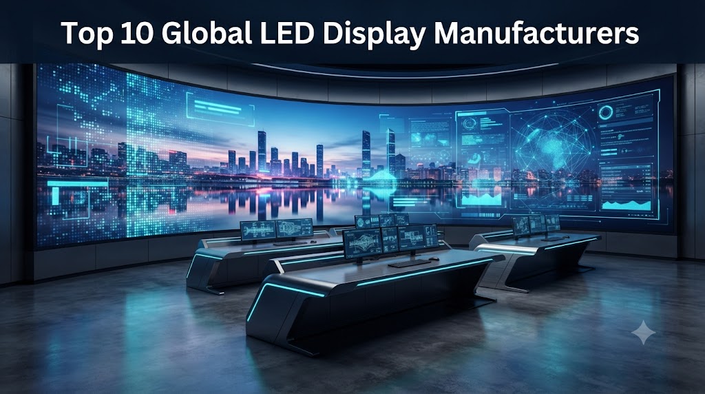 In-depth Review and Strength Analysis of the Top Ten Global LED Display Manufacturers